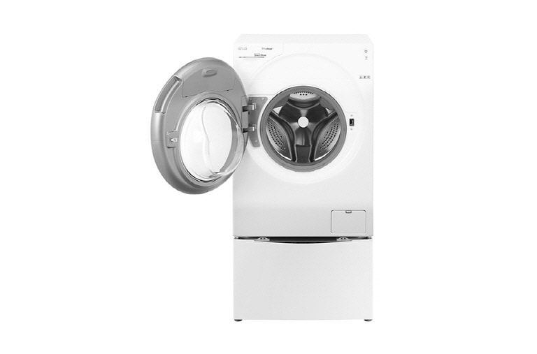 LG Waschtrockner 12/8 KG + Mini-Waschmaschine 2KG | Dampffunktion, F6WD128TWIN